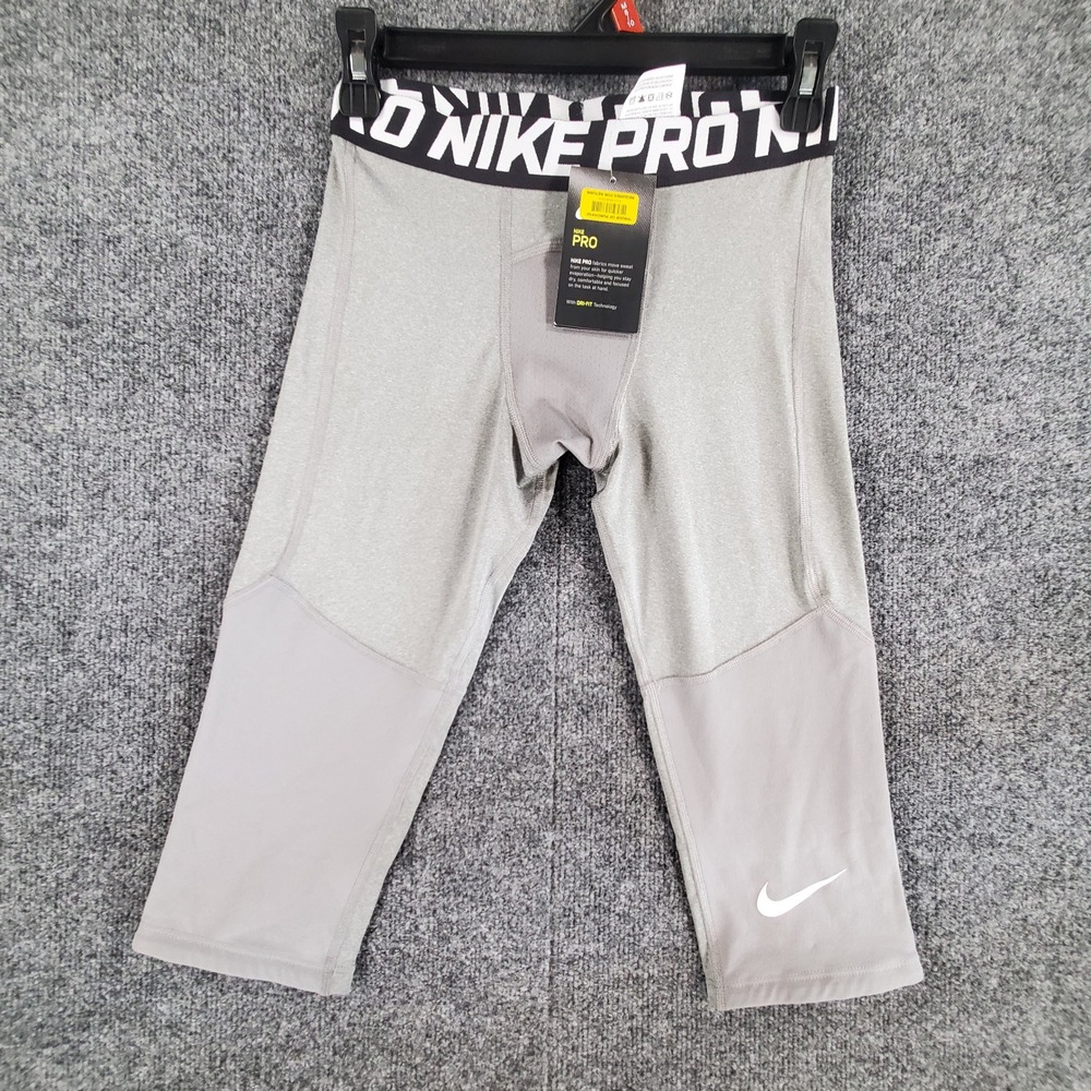 Nike Tights Kids L Nike Pro Dri-FIT Grey BV3506-091 Compression NEW